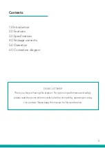 Preview for 2 page of eSTUFF ES623006WH User Manual