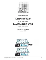 Preview for 1 page of Esu LokPilot V2.0 User Manual