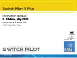 Esu SwitchPilot 3 Plus Instruction Manual предпросмотр