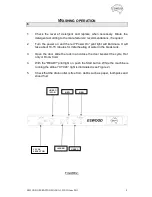 Предварительный просмотр 8 страницы Eswood IW-3N Equipment Manual