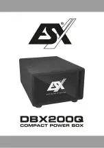 ESX DBX200Q Manual preview