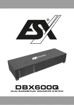 Preview for 1 page of ESX DBX600Q Manual