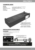 Preview for 3 page of ESX DBX600Q Manual