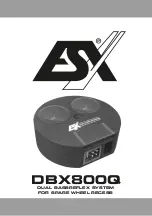 Предварительный просмотр 1 страницы ESX DBX800Q Manual