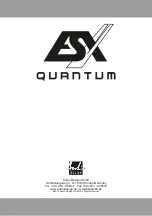 Предварительный просмотр 20 страницы ESX Quantum Q800A User Manual