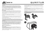 Preview for 2 page of ESX Quantum QXB12 Quick Start Manual