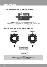 Предварительный просмотр 4 страницы ESX QUANTUM QXE42 Manual