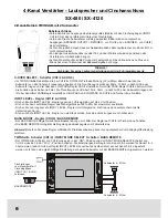 Предварительный просмотр 6 страницы ESX Signum SX-4120 Owner'S Manual