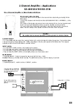 Предварительный просмотр 23 страницы ESX SX-2100 Owner'S Manual