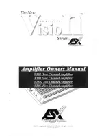 ESX Vision V1502 Owner'S Manual предпросмотр