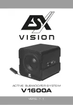 ESX VISION V1600A Manual preview