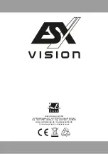 Предварительный просмотр 20 страницы ESX VISION V1600A Manual