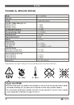 Preview for 16 page of ESX Vision VX 13000 PRO Owner'S Manual