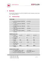 Предварительный просмотр 6 страницы ESYLUX CU-DIN KNK Series User Manual