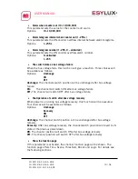 Предварительный просмотр 19 страницы ESYLUX CU-DIN KNK Series User Manual