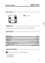 Preview for 29 page of ESYLUX CU PS DALI Manual