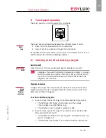 Preview for 17 page of ESYLUX MD-C 180i/16 Touch Detailed Operating Instructions