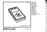 ESYLUX Mobil-PDi/DALI Series Manual предпросмотр