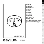 ESYLUX PROTECTOR CD 45 Manual preview