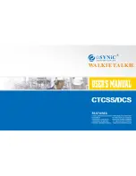 eSYNiC CTCSS/DCS User Manual предпросмотр