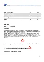 Preview for 9 page of ET Hydrogen L/350 Operatinginstructions And Maintenance