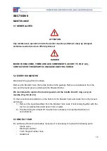 Preview for 19 page of ET Hydrogen L/350 Operatinginstructions And Maintenance