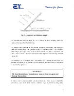 Предварительный просмотр 3 страницы ET Solar ET-P654180 Installation And Assembly Instructions