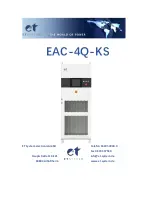 Et system EAC-4Q-KS 15 Manual preview