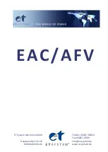 Et system EAC/AFV Manual preview