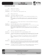 Preview for 9 page of ETA Systems ETA-C15D Manual