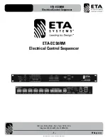 ETA Systems ETA-ECS6RM Manual предпросмотр