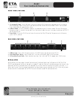 Предварительный просмотр 6 страницы ETA Systems ETA-S15 Manual