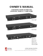 ETA Systems PD11LP Owner'S Manual preview