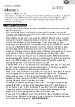 Preview for 13 page of eta 0628 Instructions For Use Manual