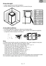 Предварительный просмотр 77 страницы eta 154190000F User Manual