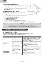 Предварительный просмотр 74 страницы eta 239690001E Instructions For Use Manual