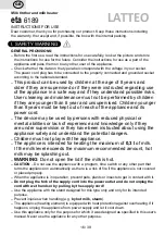 Preview for 16 page of eta 6189 User Manual