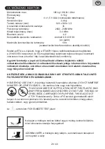 Предварительный просмотр 29 страницы eta 8781 Instructions For Use Manual