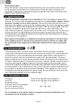 Preview for 16 page of eta 9166 Instructions For Use Manual