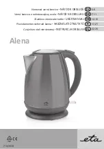 eta Alena 3590 User Manual preview