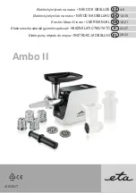 Предварительный просмотр 1 страницы eta Ambo II User Manual