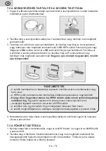 Предварительный просмотр 78 страницы eta Aron 2512 User Manual