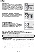 Предварительный просмотр 116 страницы eta Aron 2512 User Manual