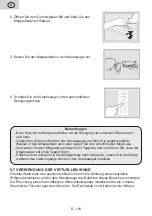 Предварительный просмотр 118 страницы eta Aron 2512 User Manual