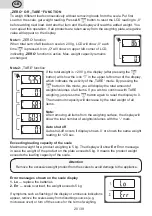 Preview for 20 page of eta Dori 6778 User Manual