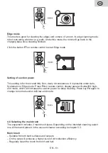 Preview for 61 page of eta FALCO 1515 User Manual