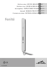 eta Fenite 8336 Instructions For Use Manual preview