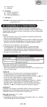 Preview for 25 page of eta Fenite Sonic Clean User Manual