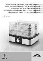 eta Freya 5301 Instructions For Use Manual preview