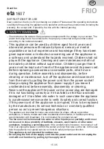 Preview for 15 page of eta FRIO 1607 Instructions For Use Manual